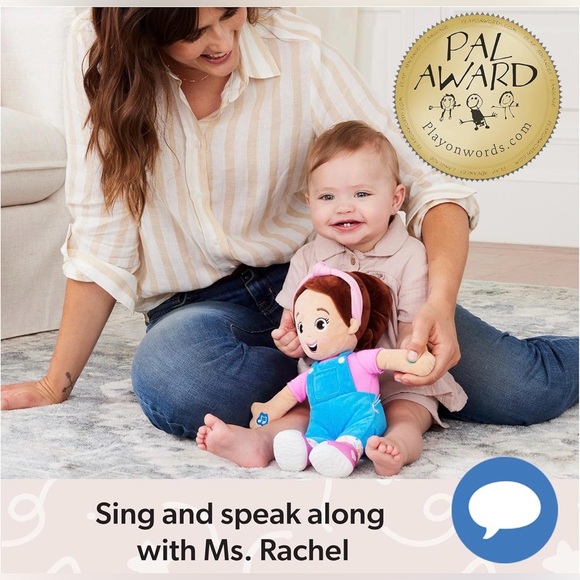 Ms. Rachel Official Speak & Sing Doll, 16" Tall Interactive Toy - Picture 5 of 16